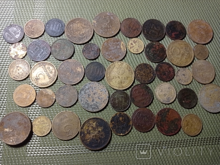 Монеты СССР 44 штуки, фото №2