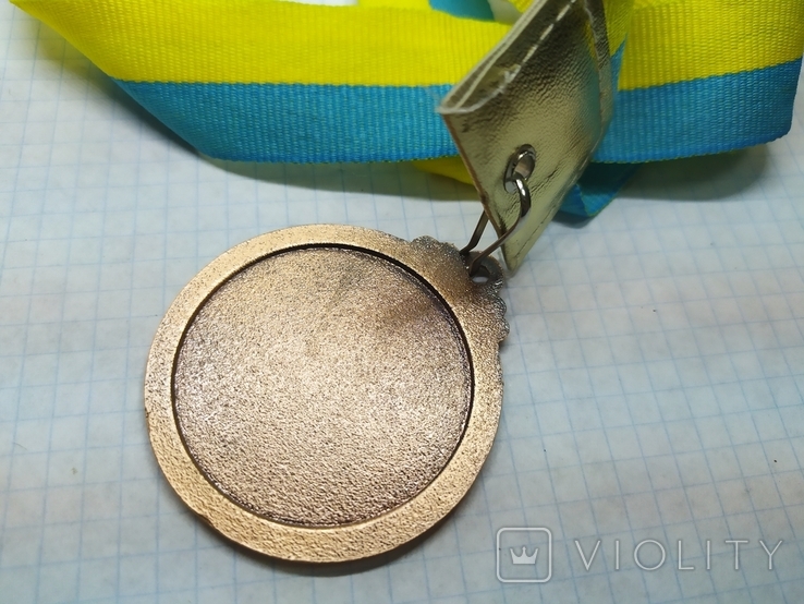 Медаль художньої або художньої гімнастики. Діаметр: 50мм, фото №5