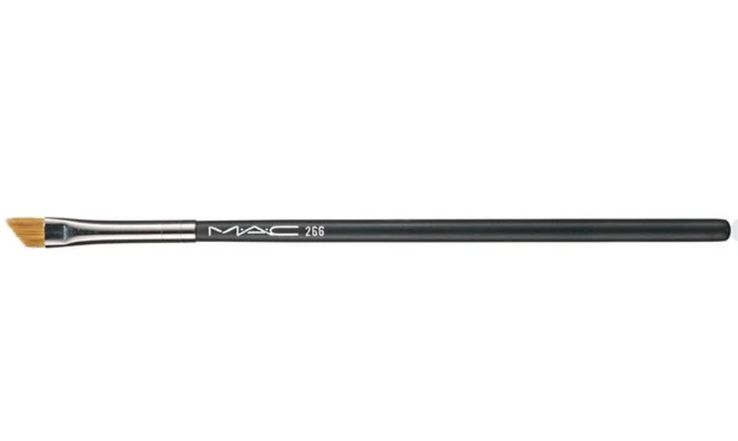 Кисть для бровей mac small angle brush 266 оригинал, numer zdjęcia 2