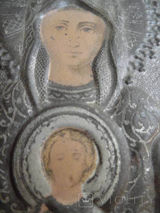 Начало ХХ века. 2 иконы - Богородица, Братья Бокаревы, Москва., фото №8