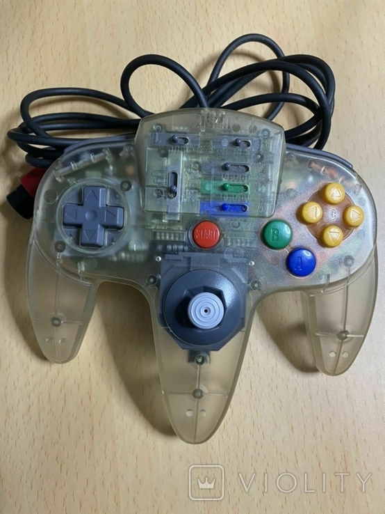 Контроллер Nintendo 64 Clear Color ASCII