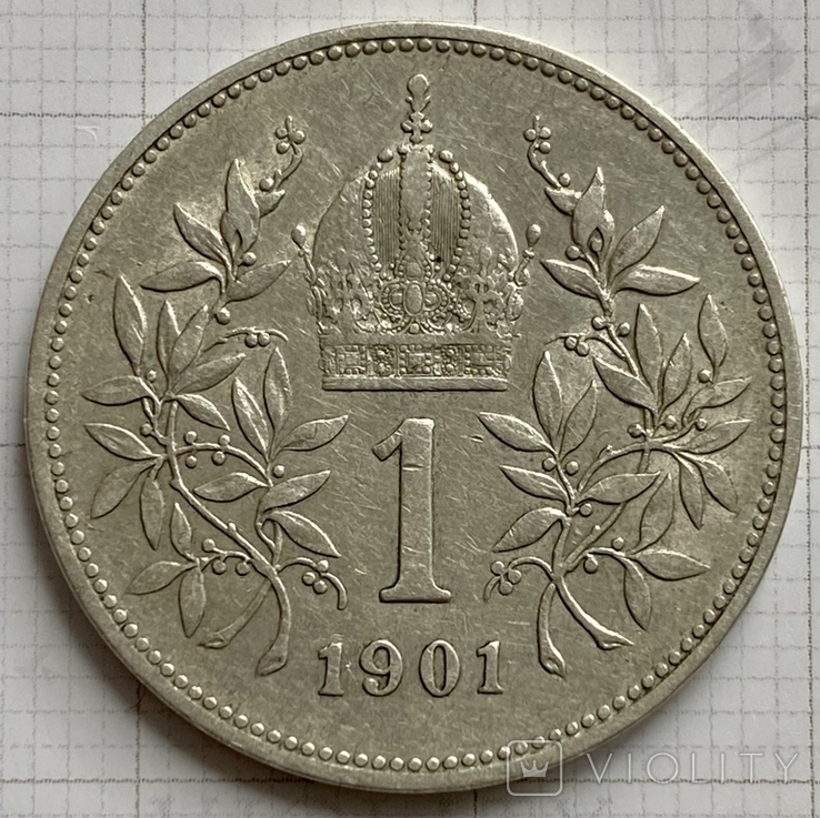 1 Корона 1901., фото №2