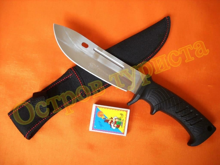 Нож армейский Columbia Р005 с чехлом, фото №3