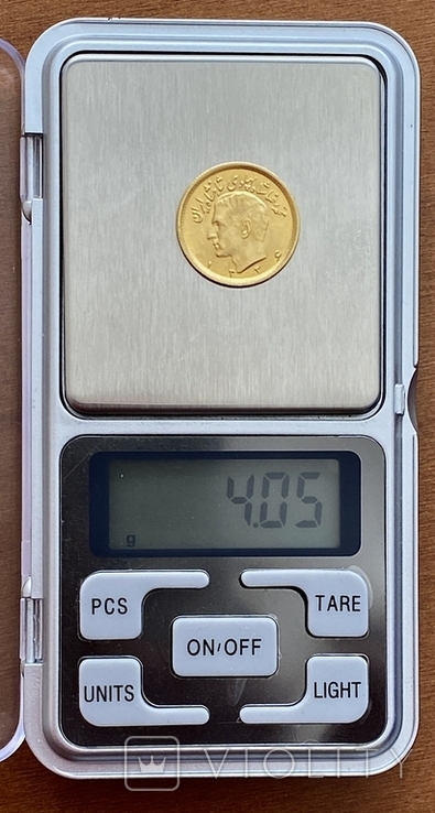 1/2 Pahlavi (Пахлави). Иран (золото 900, вес 4,05 г), фото №12
