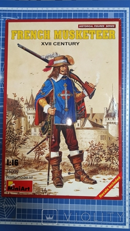 Французский мушкетер XVII век