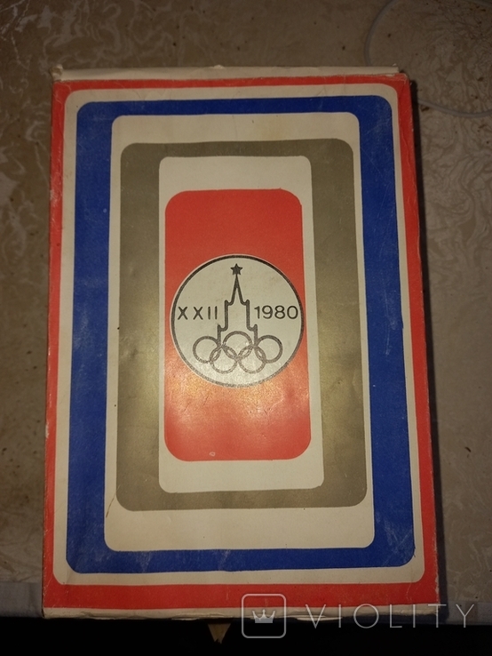 Коробка из под сувенира "Олимпиада 1980", фото №2