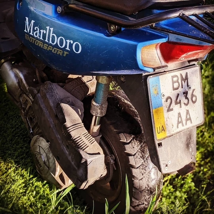 Скутер для копа, Eriskay Marlboro 150cc,BWS, фото №3