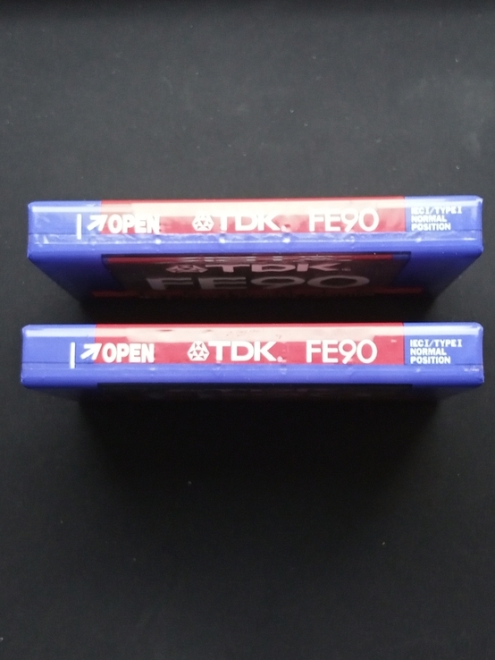 Раритет оригинальные кассеты TDK, фото №3
