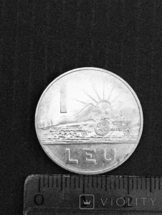 1 LEU /лей/ 1966 Румыния, фото №4