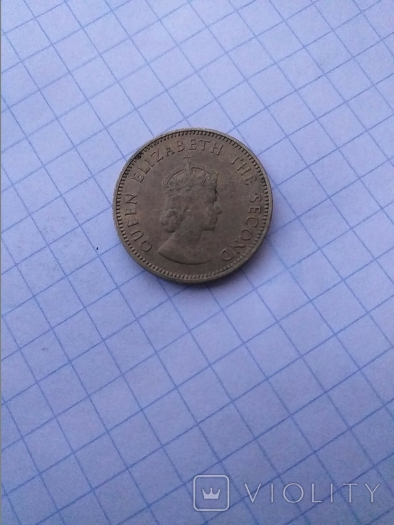 Джерсі 1957 рік 1/4 шилінга., фото №2