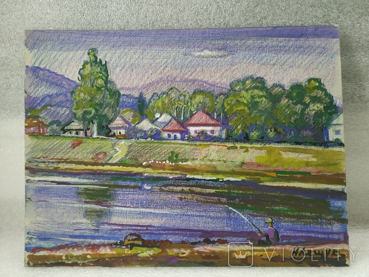 Transcarpathian artist. Fishing, Latoritsa. Leschuk., photo number 2