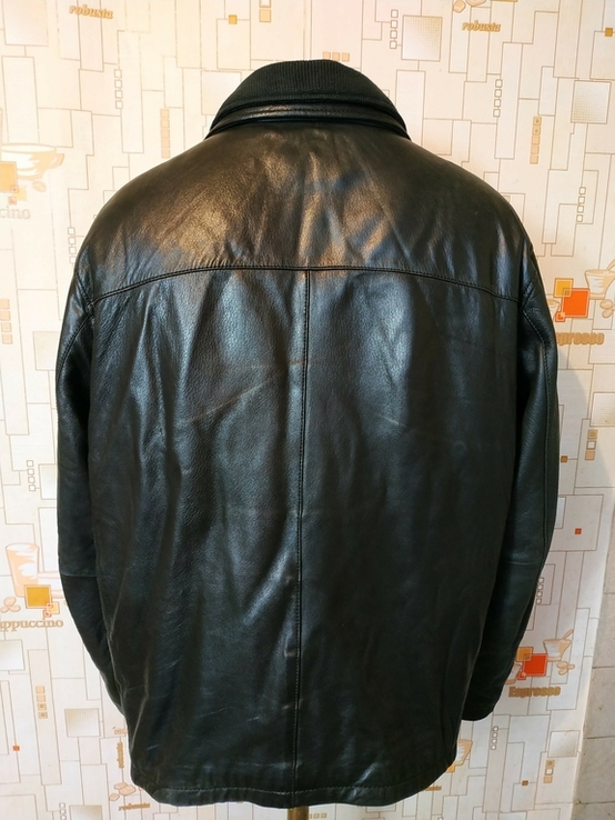 Куртка кожаная утепленная WARREN PARKER кожа наппа p-p XL, фото №7
