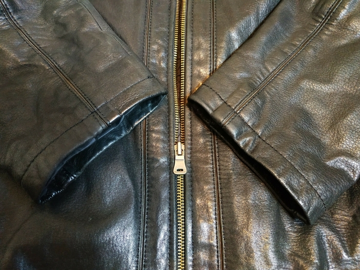 Куртка кожаная утепленная WARREN PARKER кожа наппа p-p XL, фото №9
