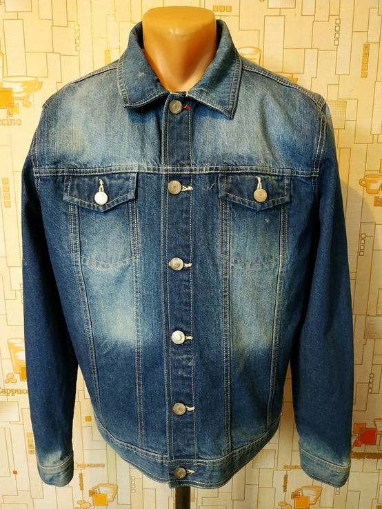 Куртка джинсовая LIVERGY коттон 100% р-р 52(ближе к L)(состояние!), фото №2