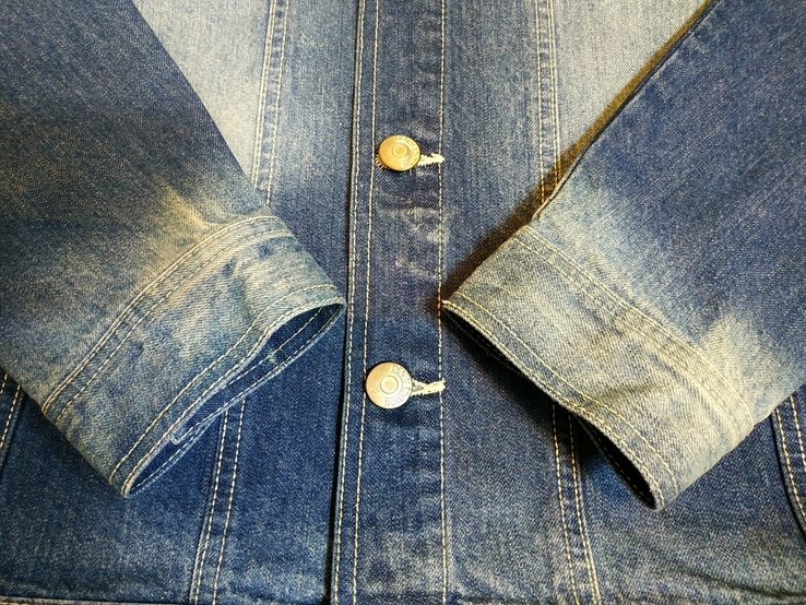 Куртка джинсовая LIVERGY коттон 100% р-р 52(ближе к L)(состояние!), фото №8