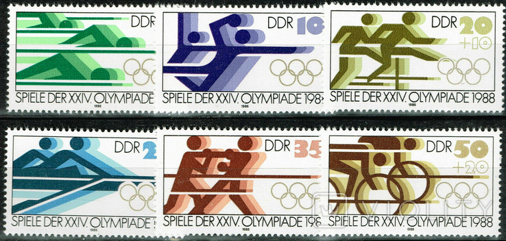 ГДР 1988 олимпиада Сеул