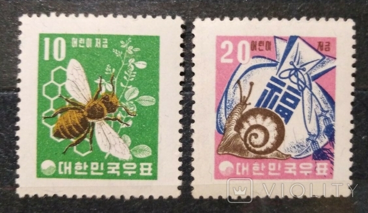 1962/63, Южная Корея, 24Евр., фото №2