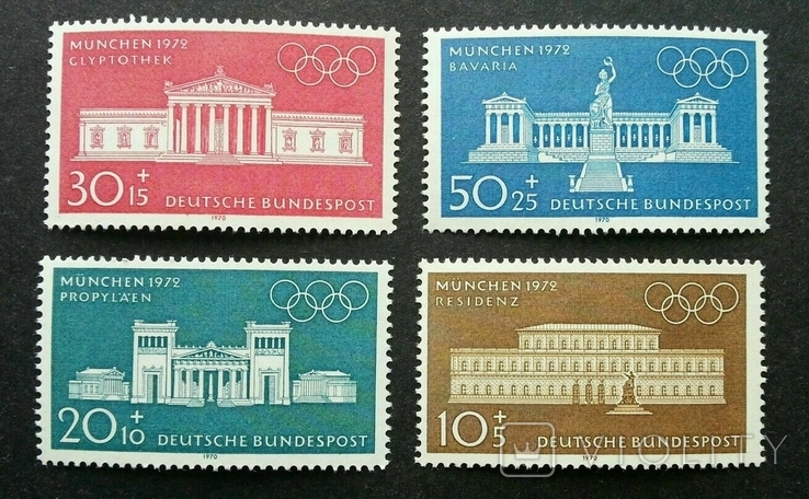 Германия 1970 олимпиада Мюнхен