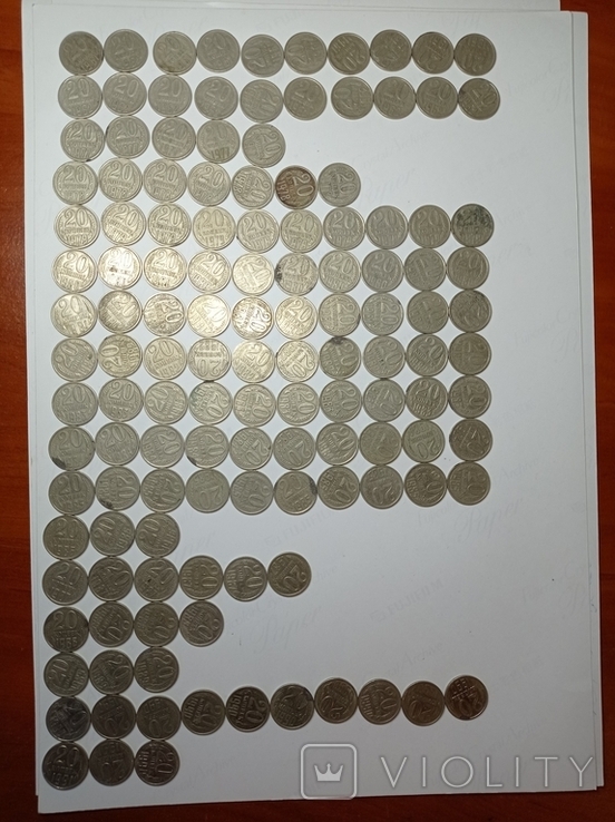 Монеты 20 копеек СССР. 131 шт., фото №7