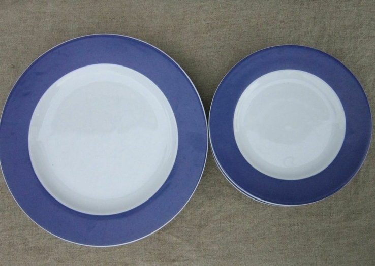 Тарілки порцеляна porcelaine garantie lave Фарфоровые тарелки, фото №4