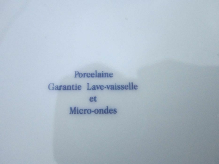 Тарілки порцеляна porcelaine garantie lave Фарфоровые тарелки, photo number 8