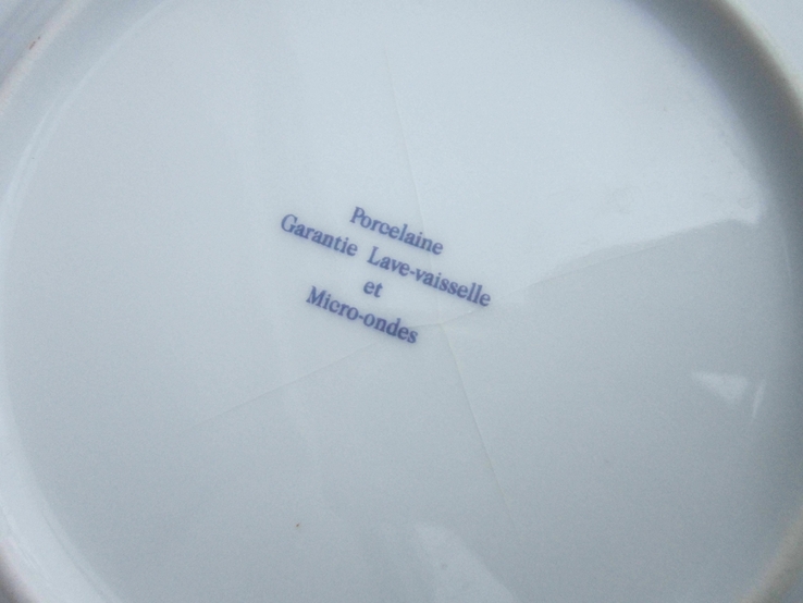 Тарілки порцеляна porcelaine garantie lave Фарфоровые тарелки, фото №9