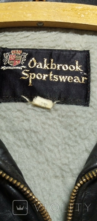 Мотокуртка Oakbrook sportswear USA 1950 е, фото №11