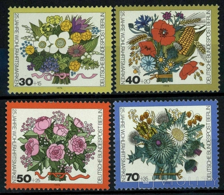 Зап. Берлин 1974 цветы