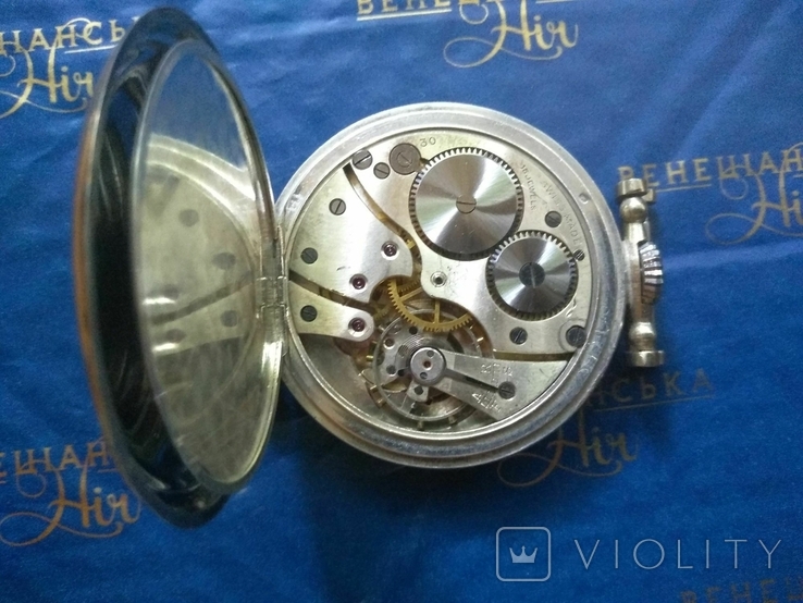 Срібний годинник-мар'яж Zentra, фото №9