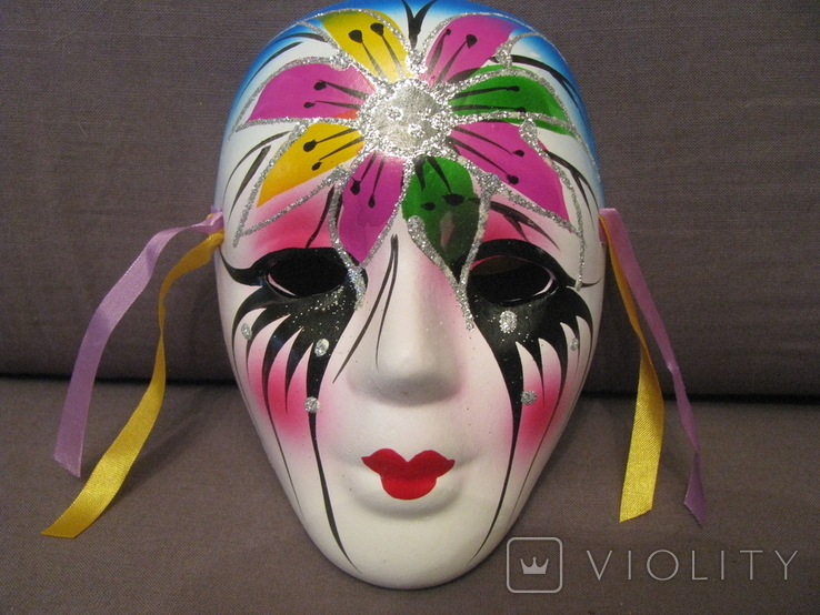 Веницианская маска - керамика - № 4 ., photo number 2