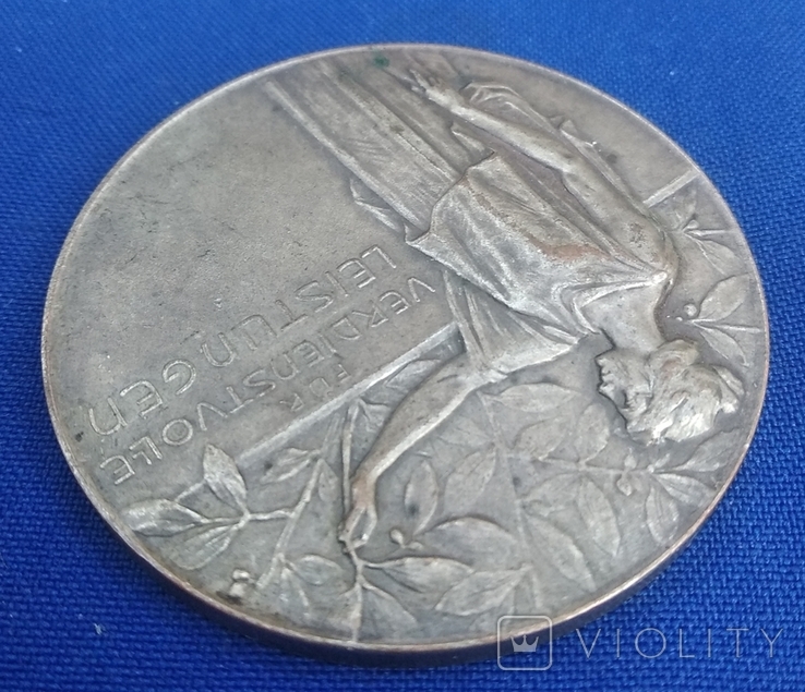 Настольная медаль 1905 год, фото №6