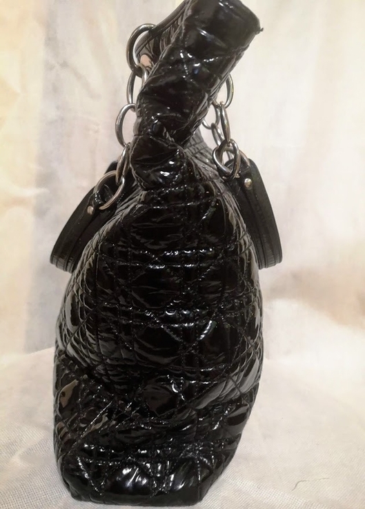 Оригинальная сумка Dior большая из мягкой телячей кожи., фото №4