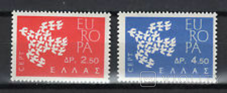 Греция 1961 Европа СЕПТ