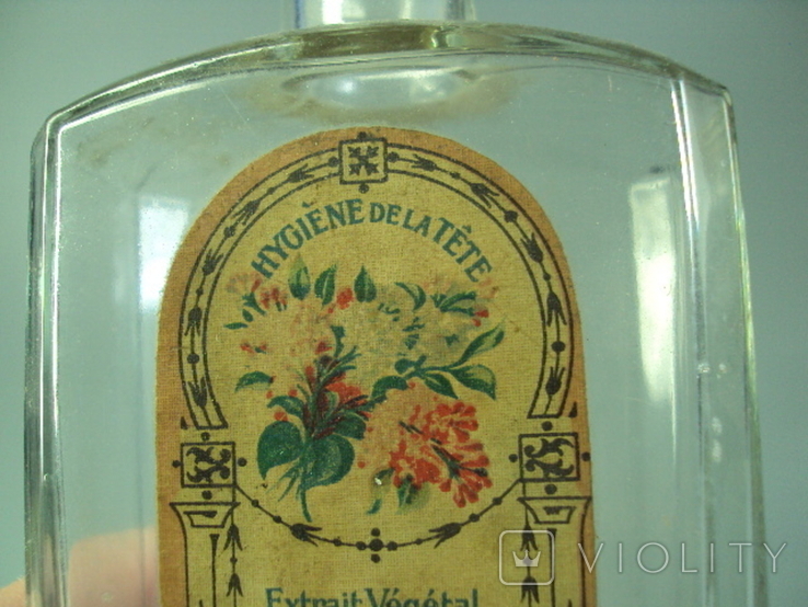 Бутылка варшава hygiene de la tete extrait vegetal au lilas de perse для волос 17,5 см, фото №7