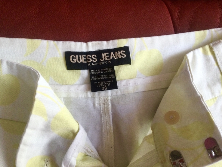 Шорты Guess Jeans, стрейчевые, оригинал, р.29, фото №3