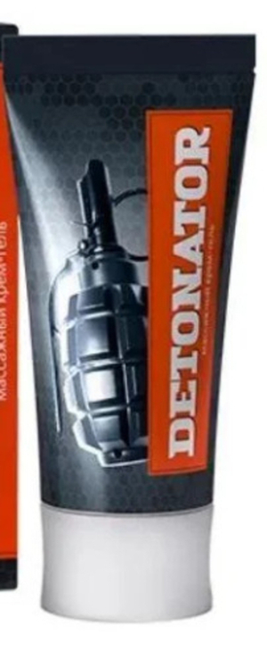 Detonator - Масажний крем-гель для потенції і ерекції
