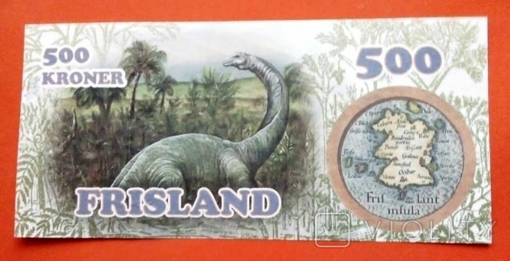 Остров Фрисланд 500 крон, фото №3