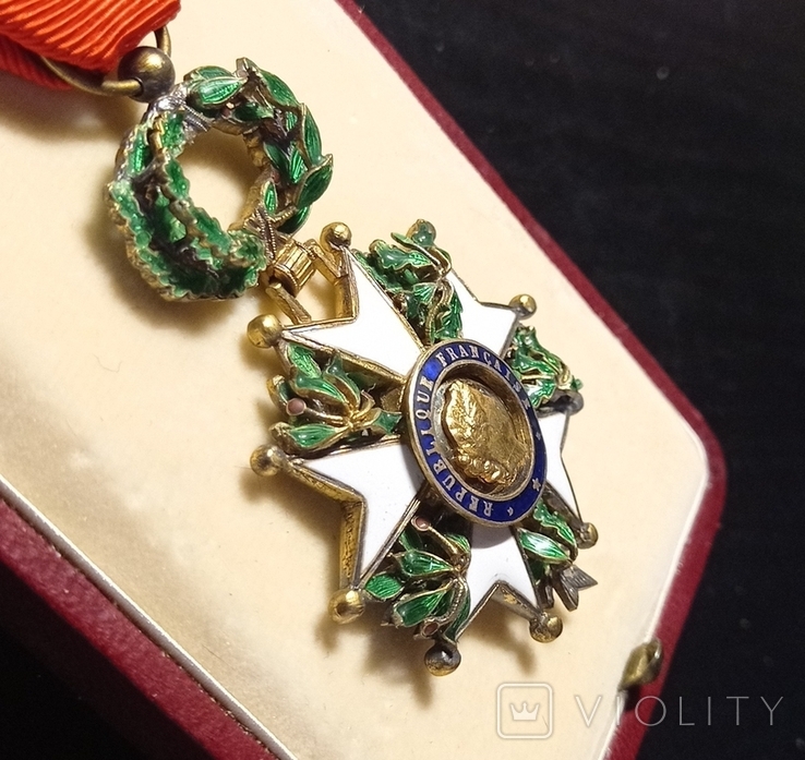 Франция. Орден Почетного Легиона, серебро, золото