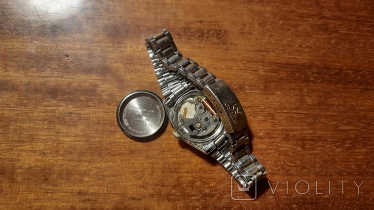 Seiko 8523-0059 1D4462 A4 Day/Date нерж. сталь (жен.), photo number 9