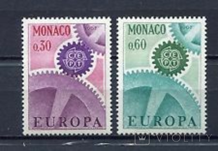 Монако 1967 Европа СЕПТ