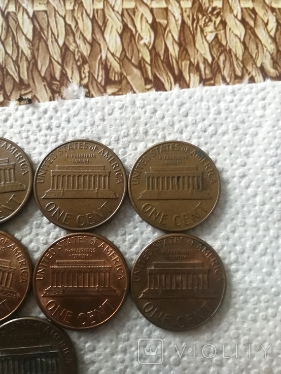One cent США, фото №6