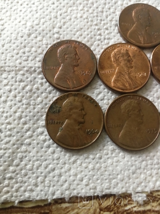 One cent США, фото №8