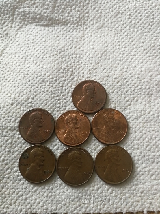 One cent США, фото №3