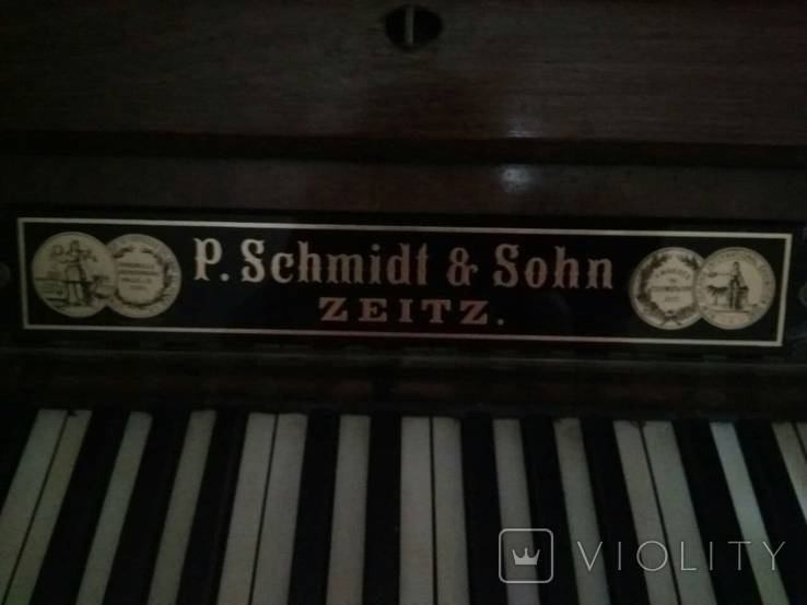 Пианино P.Schmidt Sohn ZEITZ, фото №3