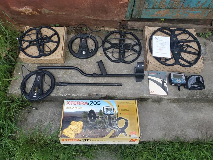 Металлоискатель Minelab X-terra 705+5 катушек, photo number 2