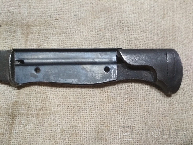 Огнеупорная пластина штык ножа Бучер копия, фото №2