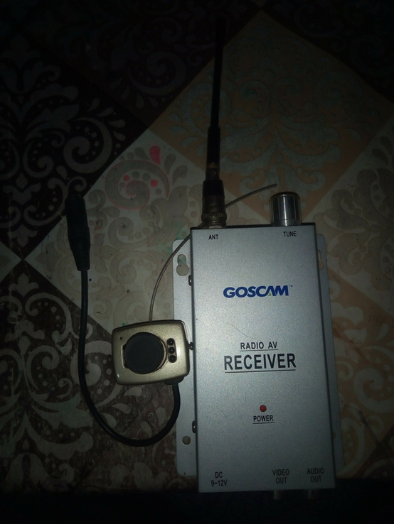 Камера видеонаблюдения (чёрно-белая) radio av "Goscam"