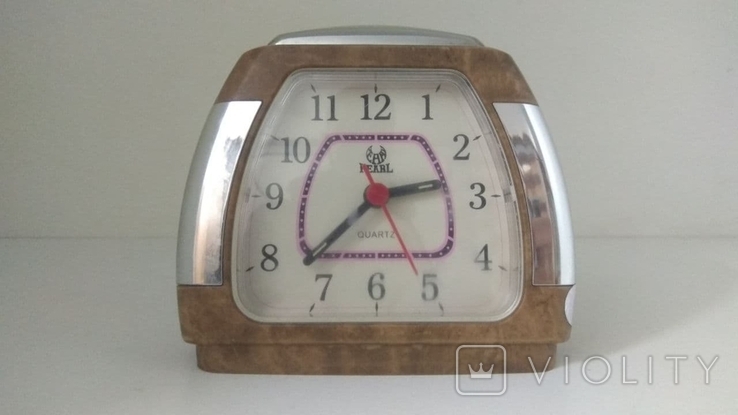 Часы настольные с будильником "Snooze", фото №2