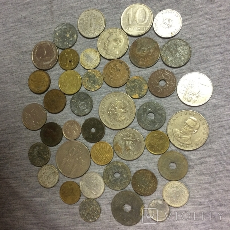 Монеты иностранные разные, фото №5