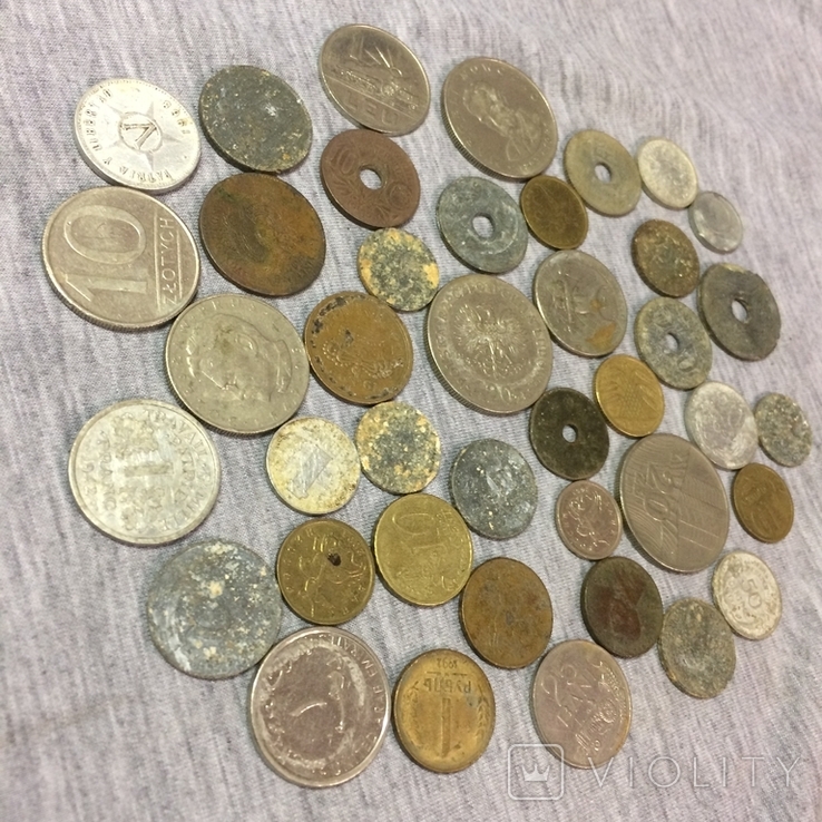 Монеты иностранные разные, фото №6